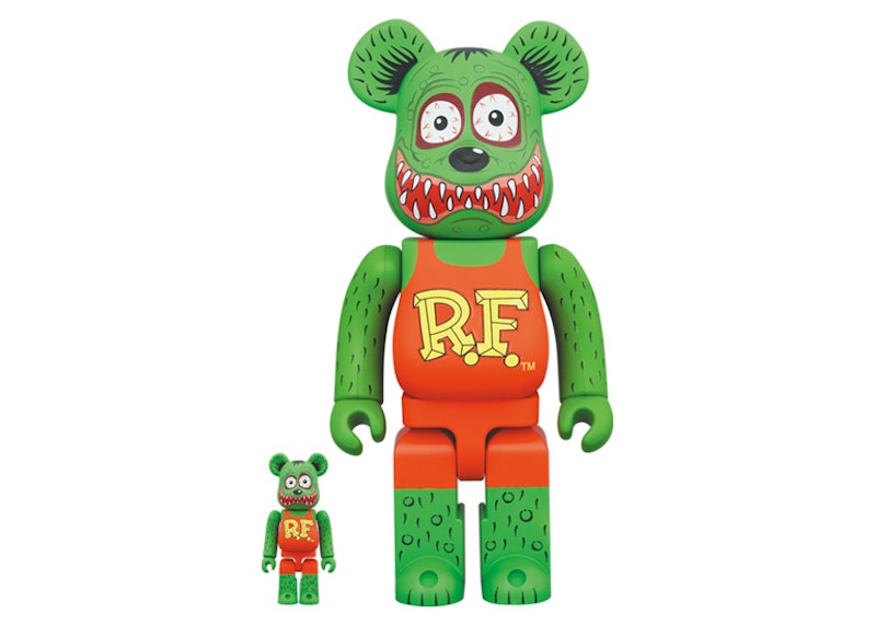 Bearbrick Rat Fink 100% & 400% Set