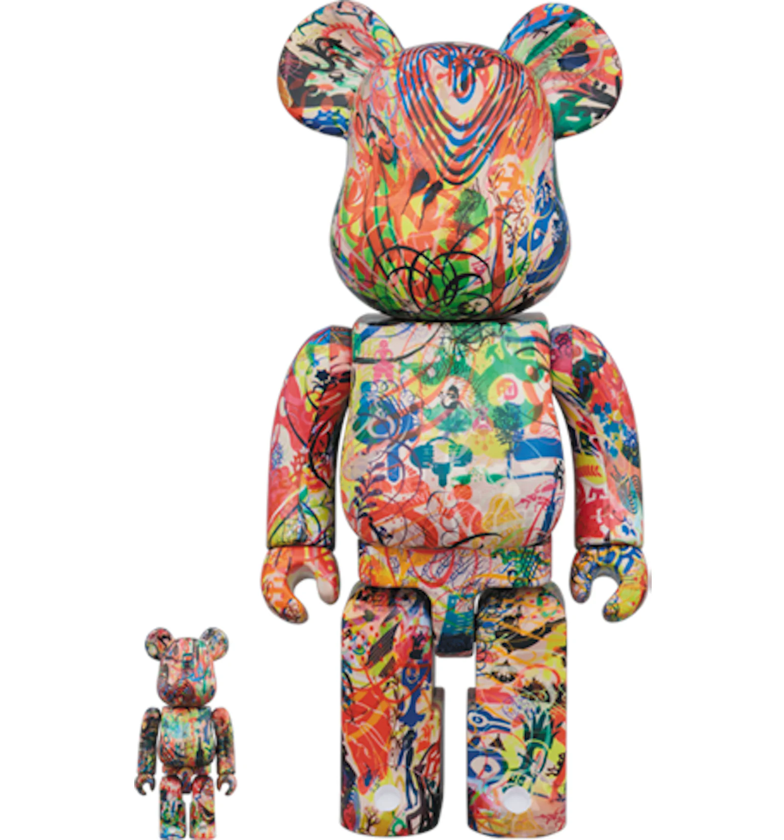 Bearbrick Ryan McGinness The Lazy Logic of Ignava Ratio 100
