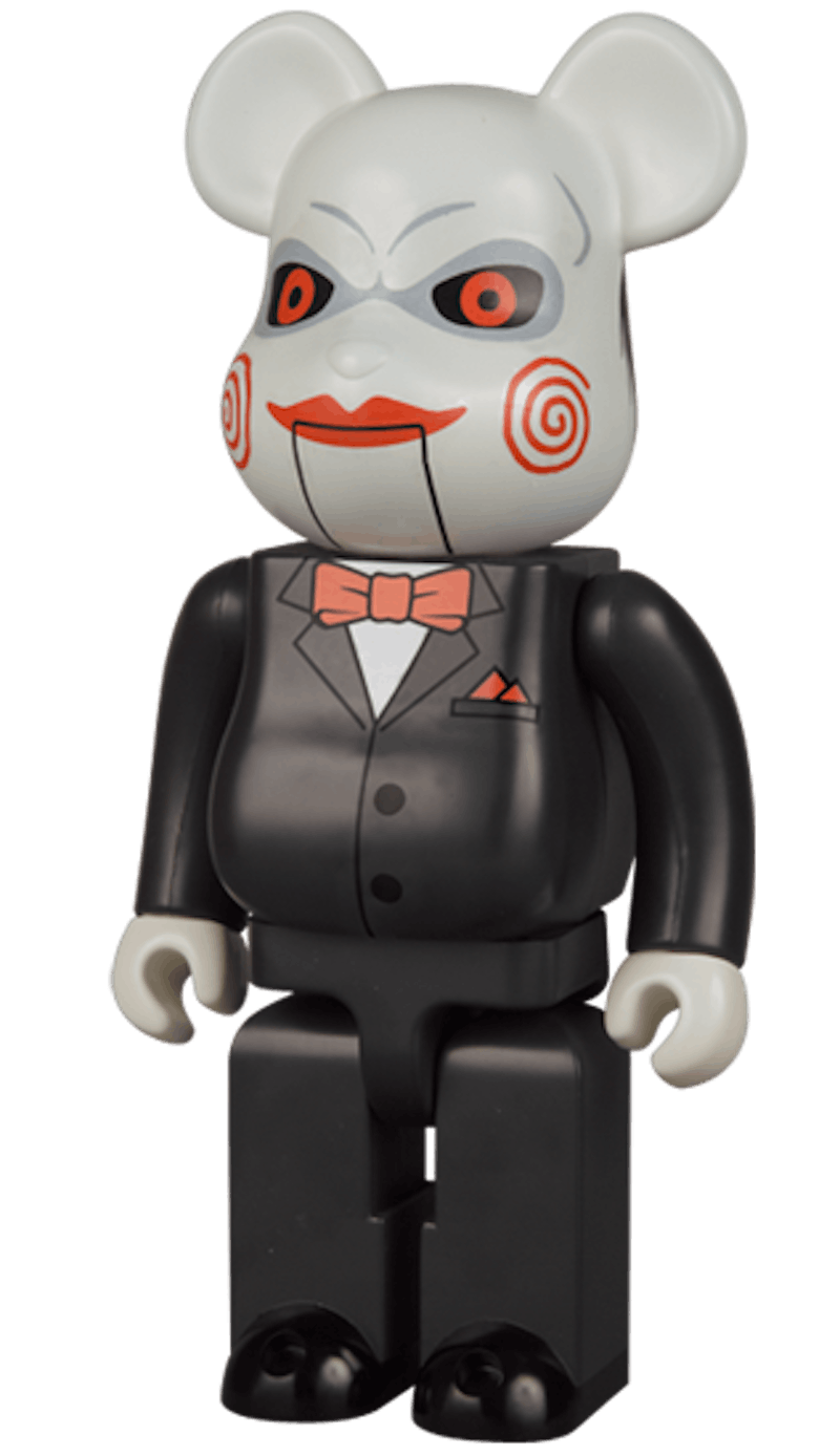 Bearbrick SAW Doll 400% Black - 2006