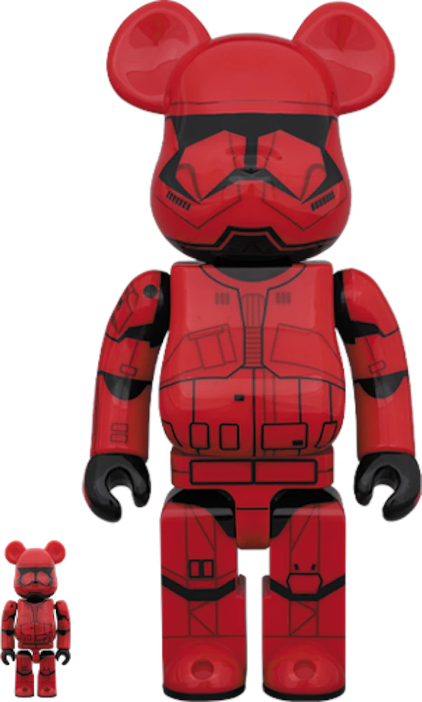 Bearbrick SITH TROOPER (TM) 100% & 400% Set - JP