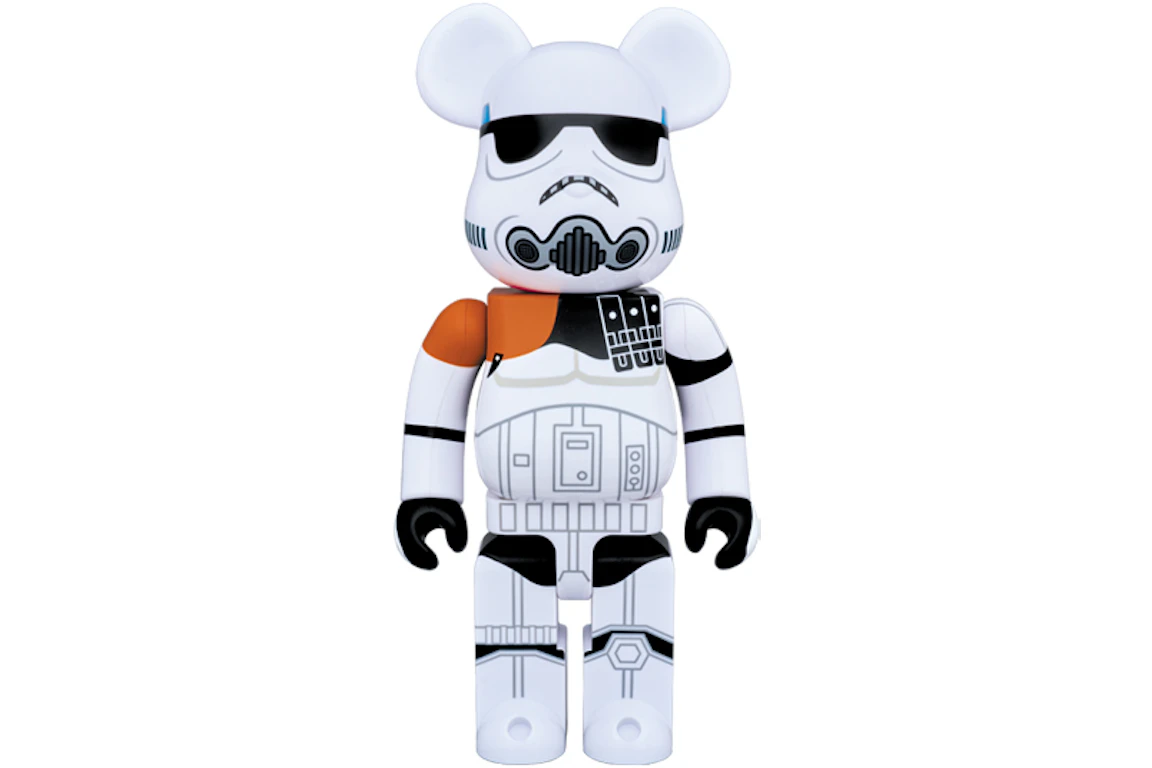 Bearbrick Star Wars Sandtrooper 400% White