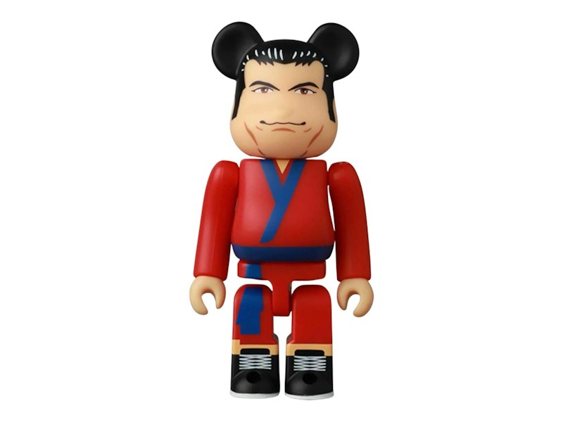 Bearbrick Series 44 Antonio Inoki Wrestler (Opened Blind Box & Card Included) 100%