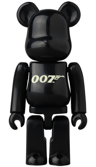 Bearbrick Series 44 Artist James Bond 007 60th Anniversary 100% (Opened  Blind Box & Card Included)