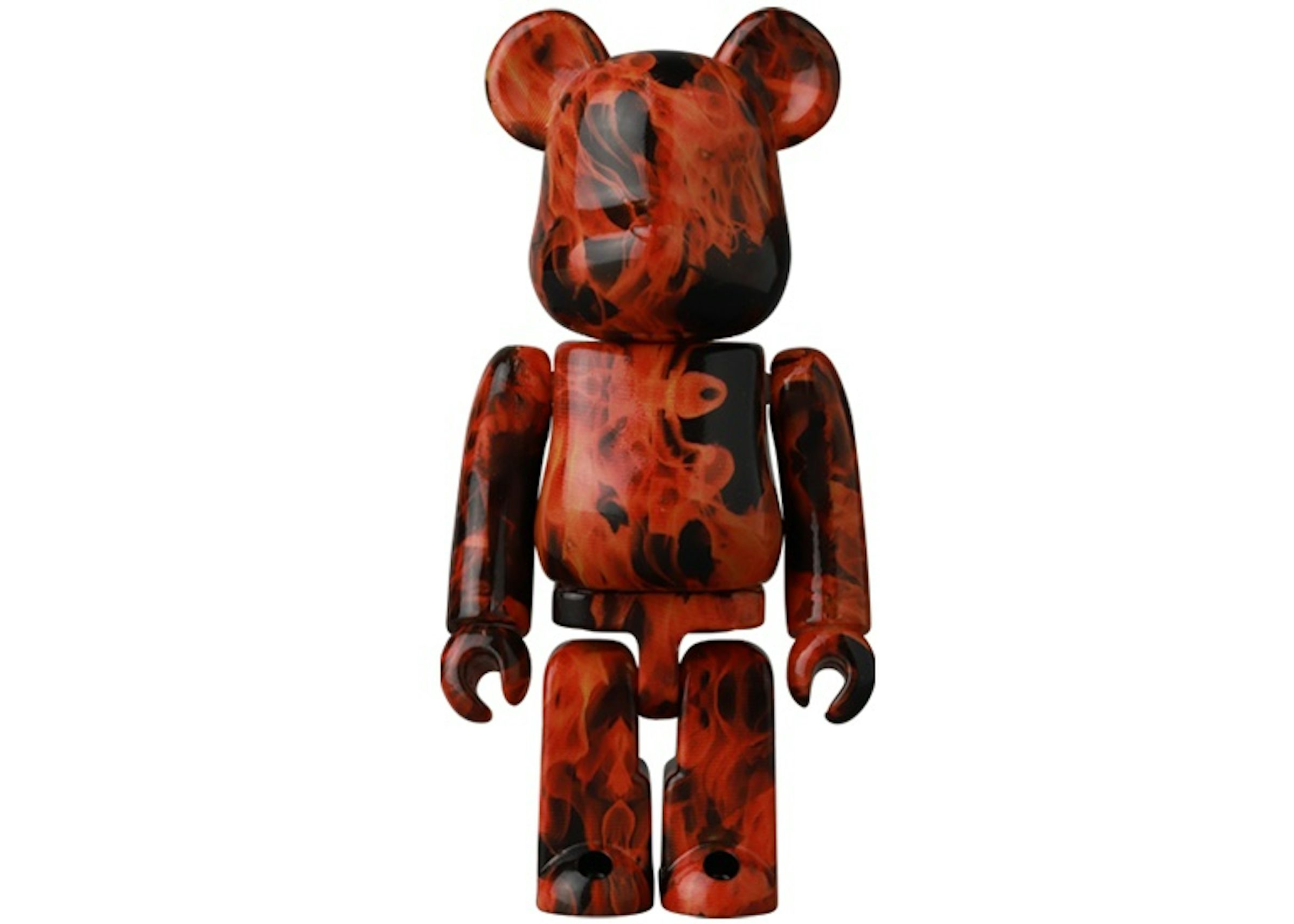 Bearbrick Series 44 Flame Pattern 100% (Opened Blind Box & Card Included) -  US