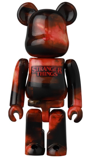 Bearbrick Series 44 Netflix Stranger Things 100% (Opened Blind Box & Card  Included)