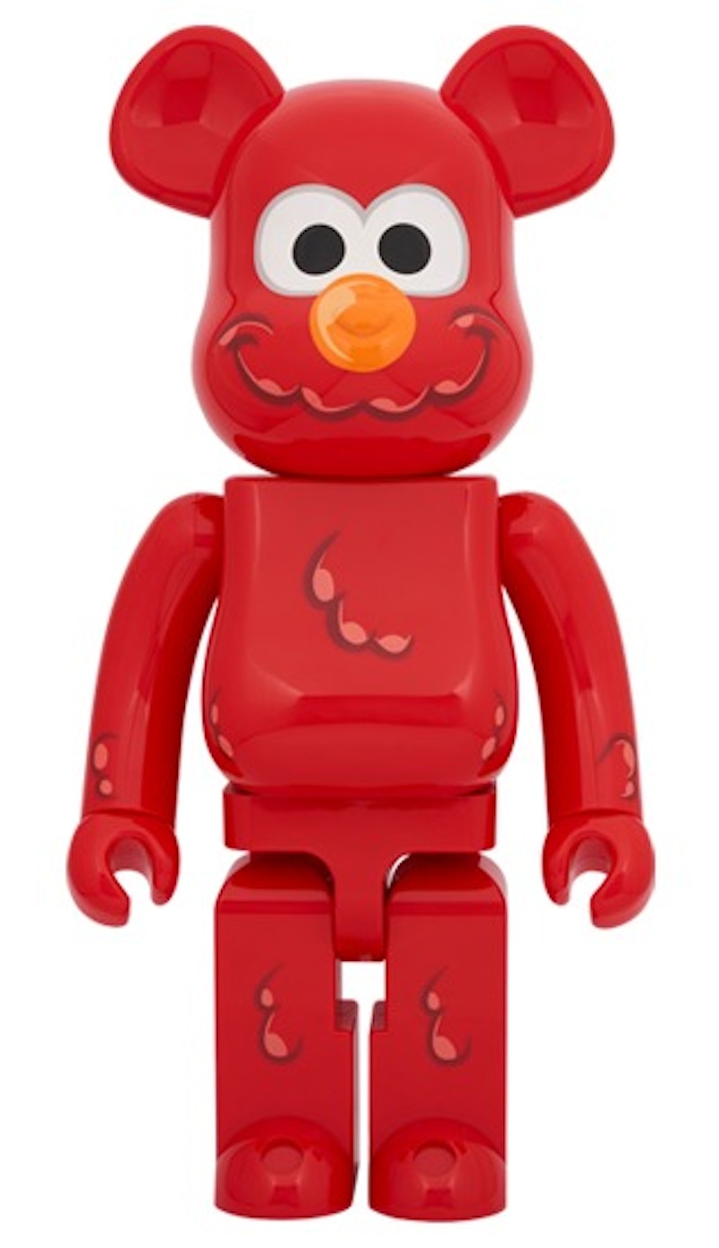 Bearbrick Sesame Street Coin Parking Delivery Elmo 1000%