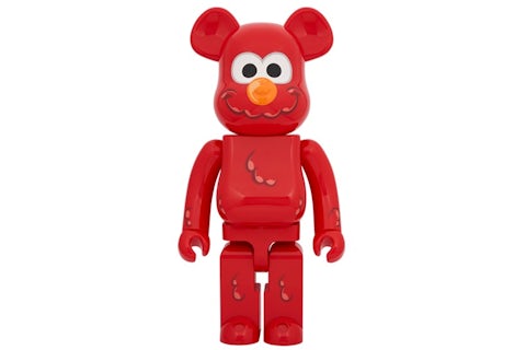 Bearbrick Sesame Street Coin Parking Delivery Elmo 1000% US