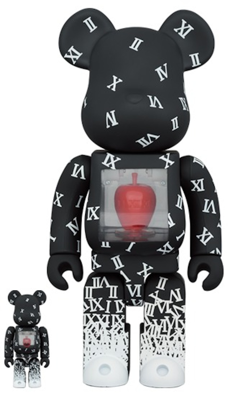 Bearbrick Shareef 100% & 400% Set Black/White - US