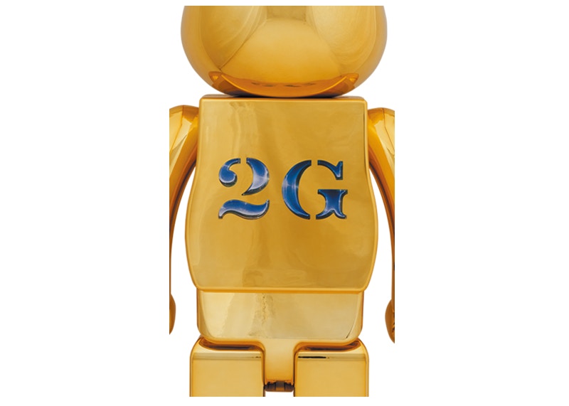 Bearbrick Sorayama x 2G 1000% Gold Ver. - US