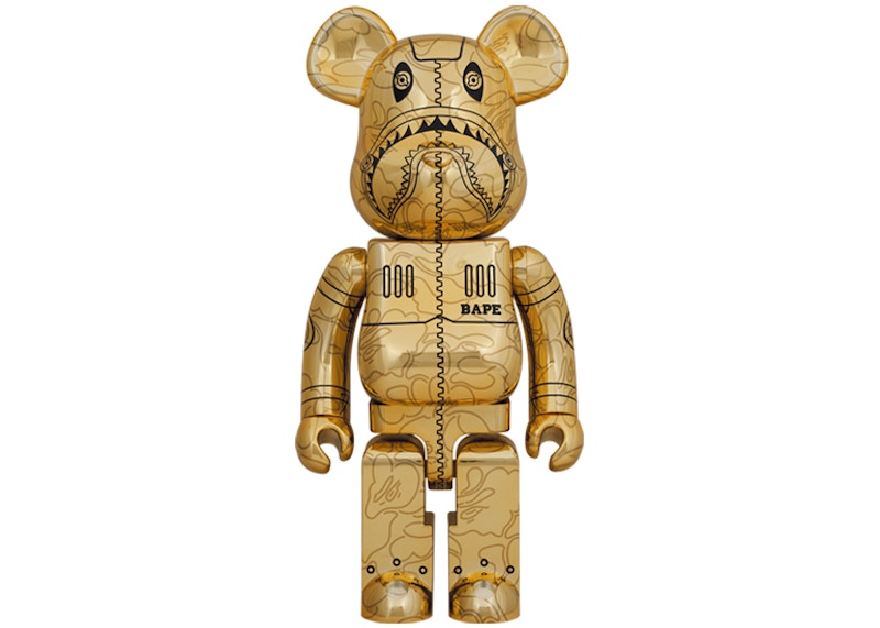 BE@RBRICK SORAYAMA × BAPE(R) CAMO SHARK