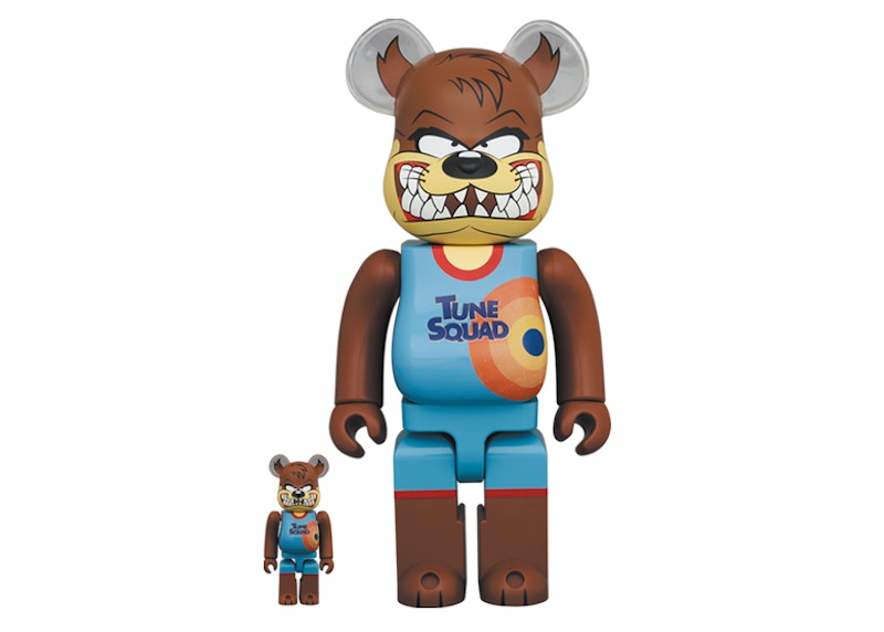 Bearbrick Space Jam: A New Legacy Tasmanian Devil 100% & 400% Set - GB