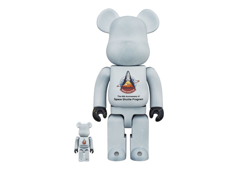 Bearbrick Space Shuttle 100% & 400% Set - GB