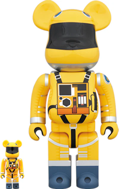 Bearbrick Space Suit Yellow Ver. 100% & 400% Set Yellow - US