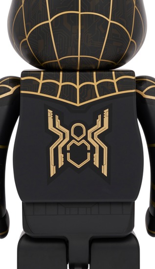Bearbrick Spider-Man No Way Home 1000% Black/Gold - US