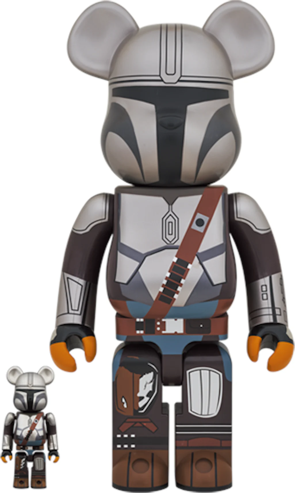 Bearbrick Star Wars The Mandalorian 100% & 400% Set - US