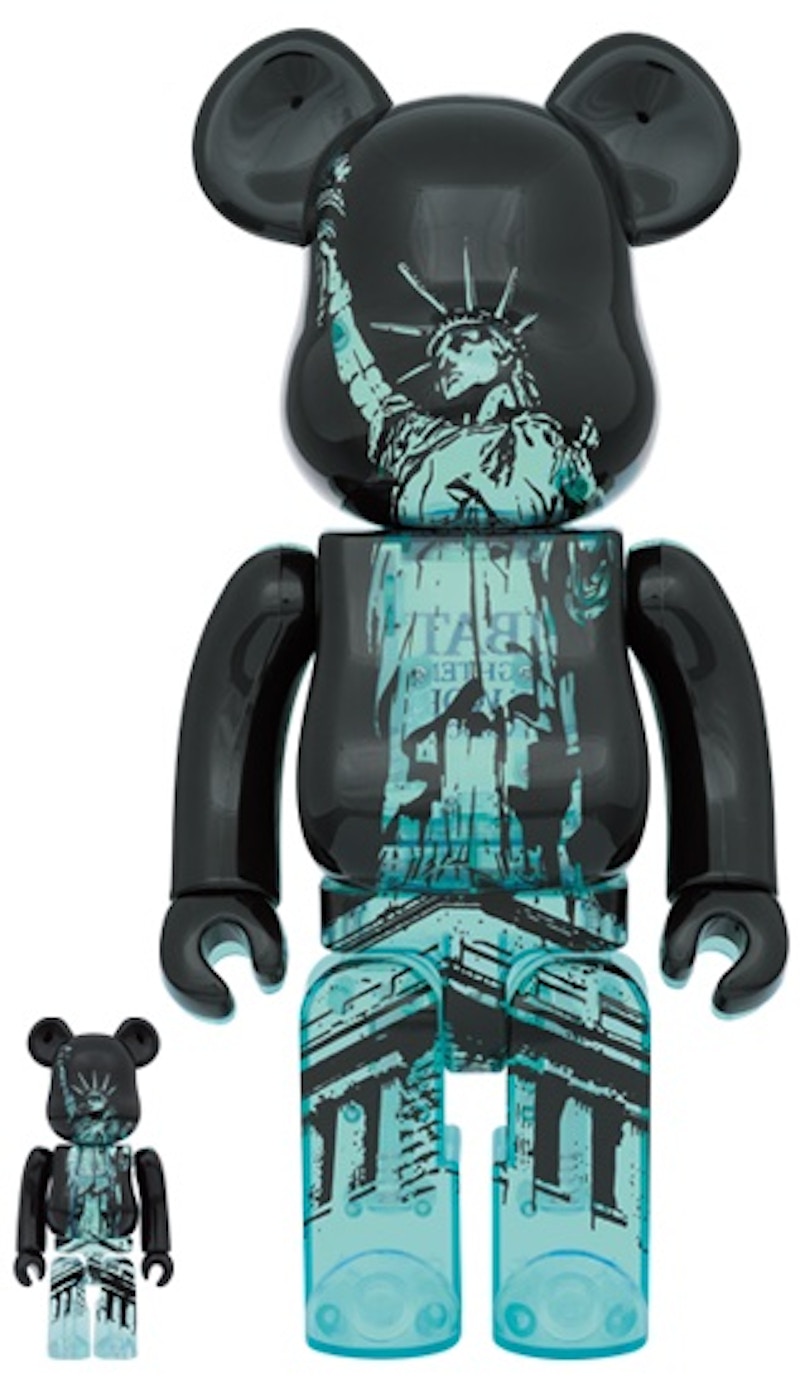 Bearbrick Statue Of Liberty 100% & 400% Set - TW