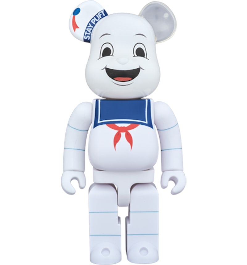 Bearbrick Stay Puft Marshmallow Man 400% White - US Bearbrick Stay Puft Marshmallow Man 400% White - US