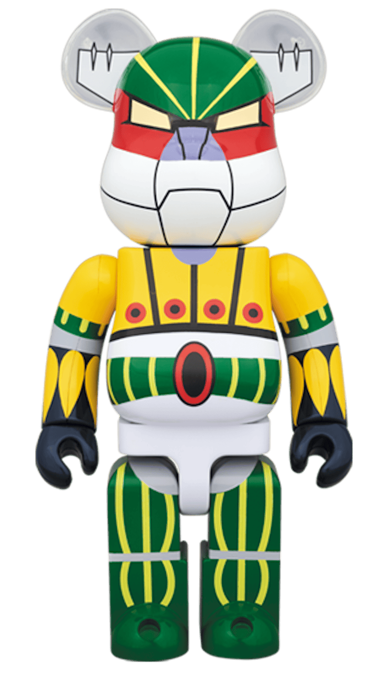 Bearbrick Jeg in acciaio 1000% Multi