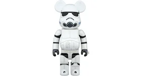 Bearbrick Stormtrooper Chrome Ver. 400% White
