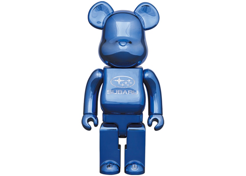 Bearbrick 20th Anniv. 1st Model 400% White Chrome - US