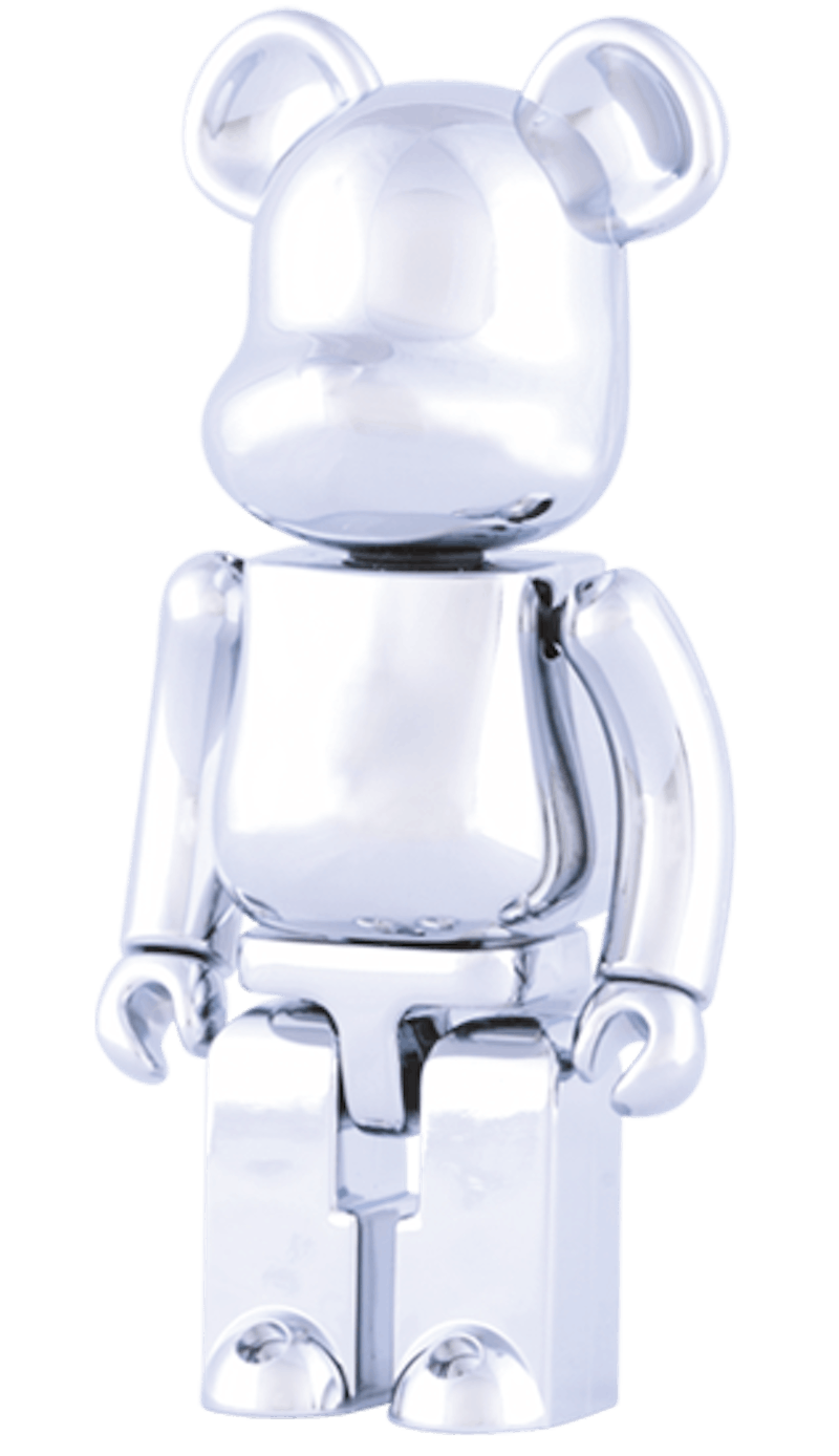 Bearbrick Superalloy 200% CHROME -