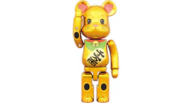Bearbrick Superalloy Beckoning Cat Gold Plated 200%