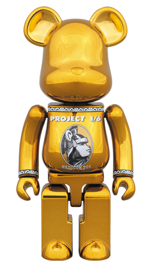 Bearbrick Superalloy Beckoning Cat Silver Plated 200%