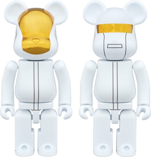 BE@RBRICK DAFT PUNK WHITE SUITS Ver.