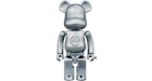 Bearbrick Superalloy Fragment 200% Silver