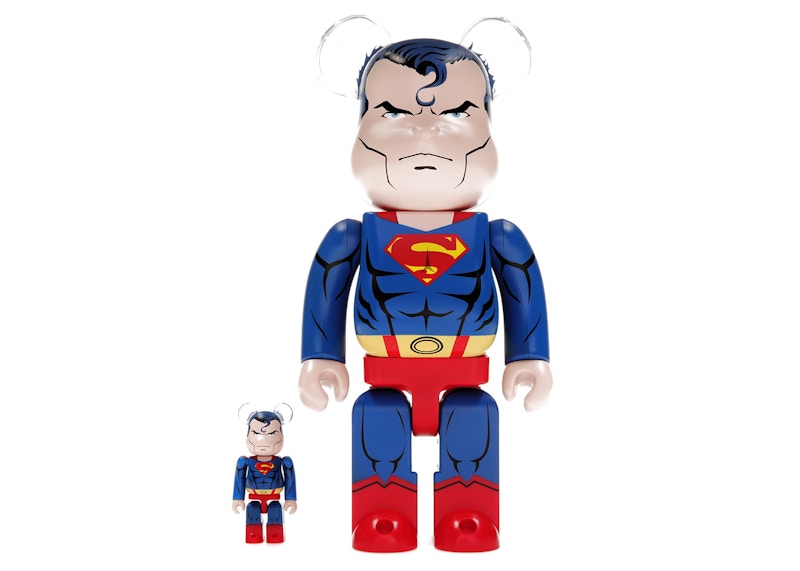 Bearbrick Superman (Batman: Hush Ver.) 100% u0026 400% Set