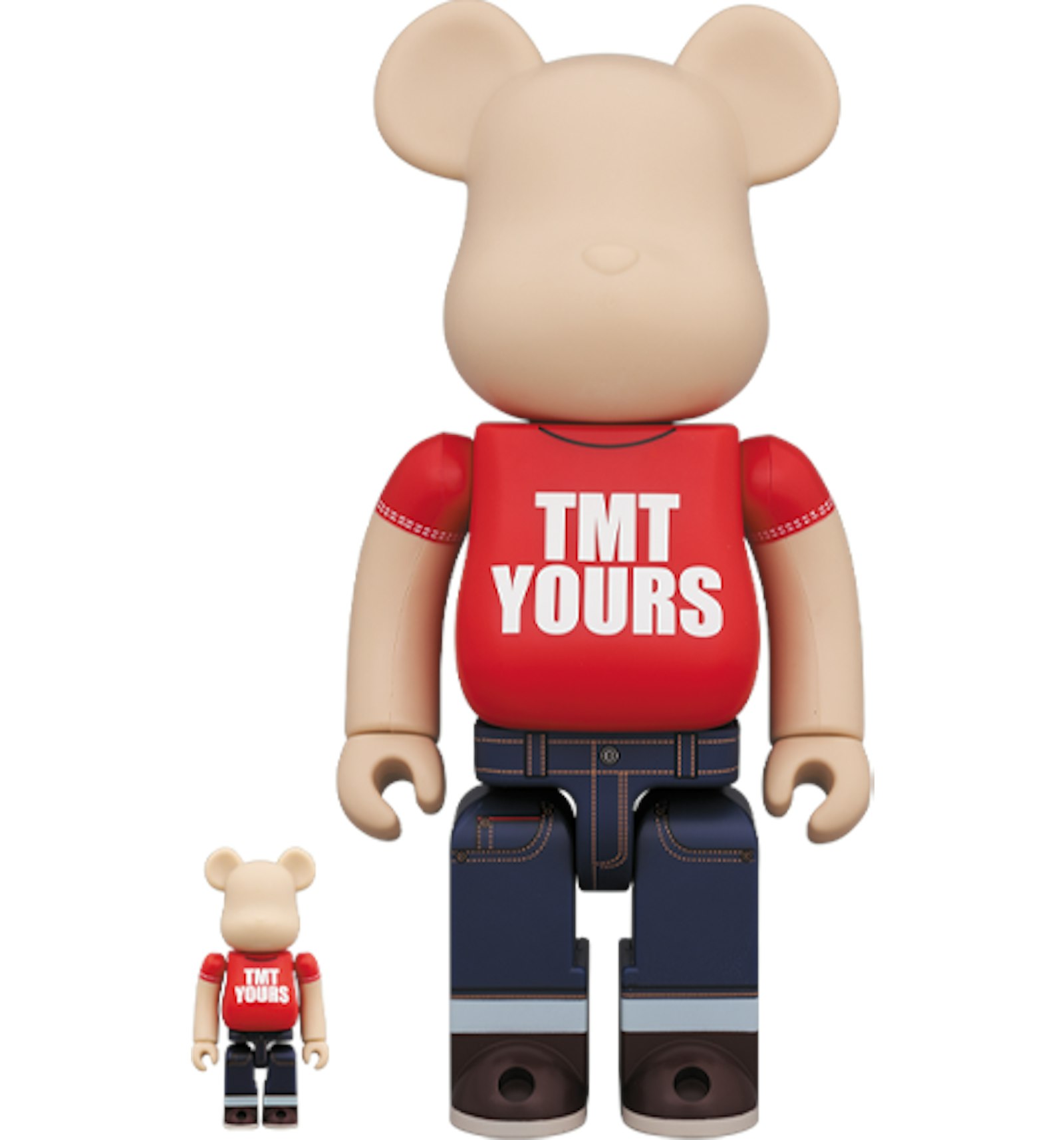 Bearbrick TMT 20th Anniv. Ver. 100% & 400% Set