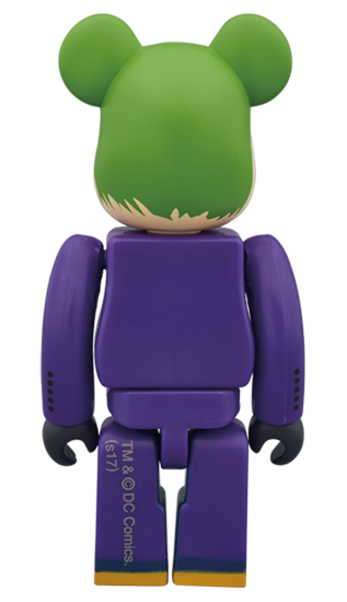 Bearbrick The Joker (Bank Robber Ver.) 400% Purple