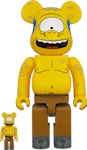 Bearbrick The Simpsons Radioactive Man 100% & 400% Set - US