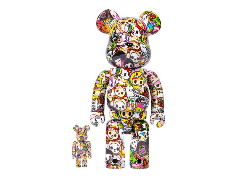 Bearbrick Tokidoki 20th Anniversary 100% & 400% Set - US
