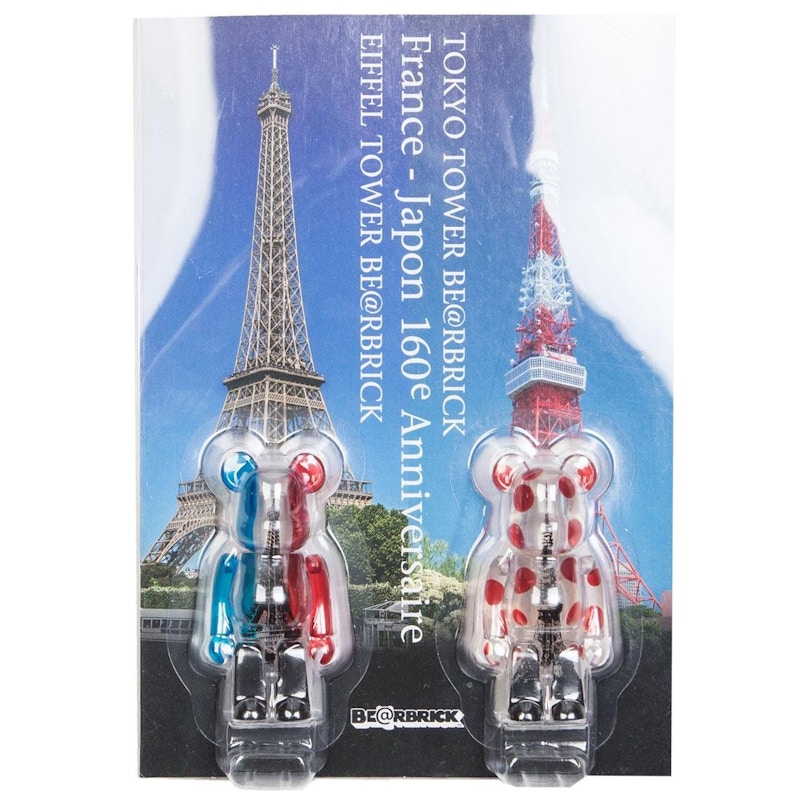 Bearbrick Tokyo Tower And Eiffel Tower Twin Tower Pack 100