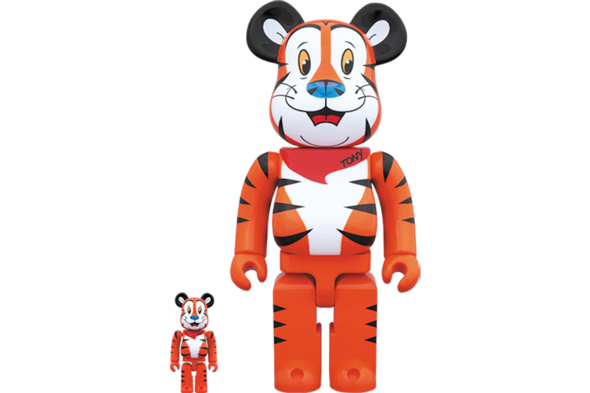 Bearbrick Tony The Tiger 100% & 400% Set Orange