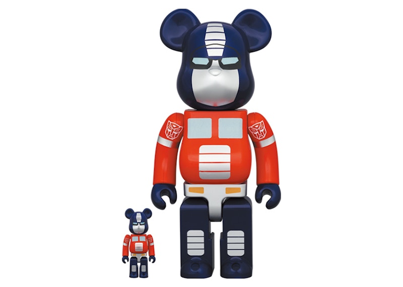 Bearbrick Transformers Optimus Prime 100% u0026 400% Set