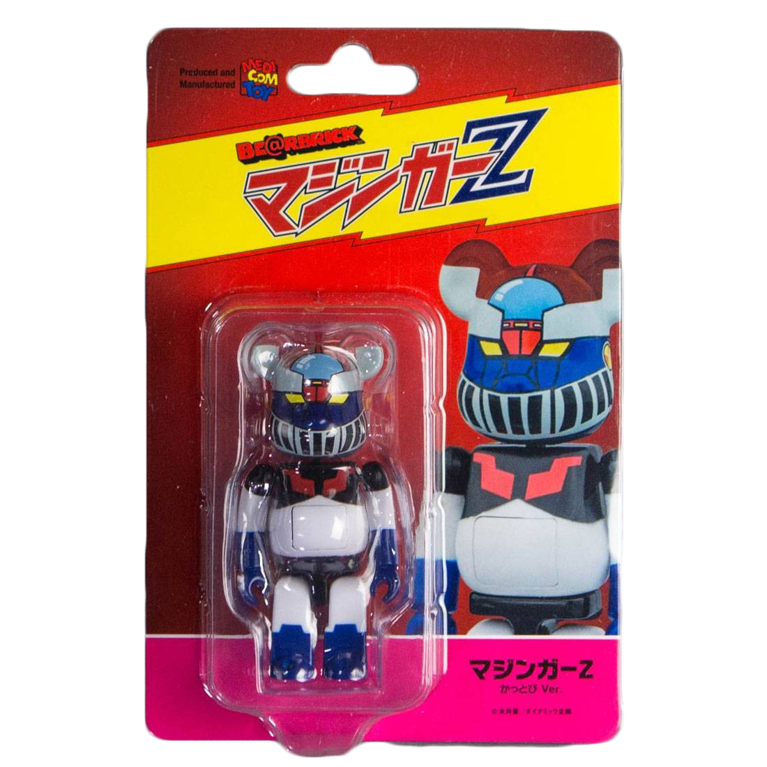 Bearbrick UFO Robot Mazinger Z Kattobi 100% - US