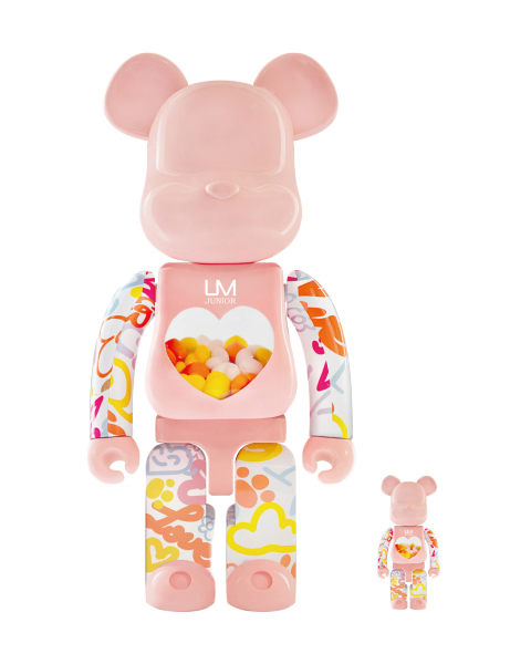 Bearbrick UM Junior 100% & 400% Set Pink - JP