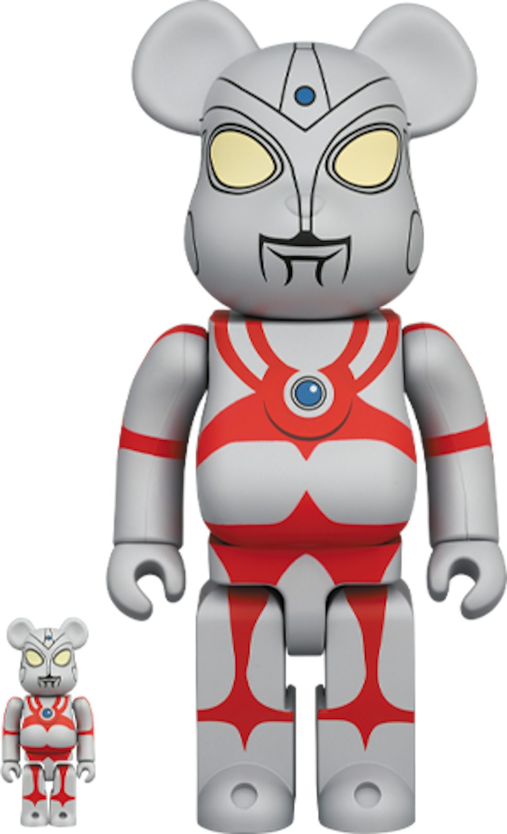 Bearbrick Ultraman A 100% & 400% Set - US