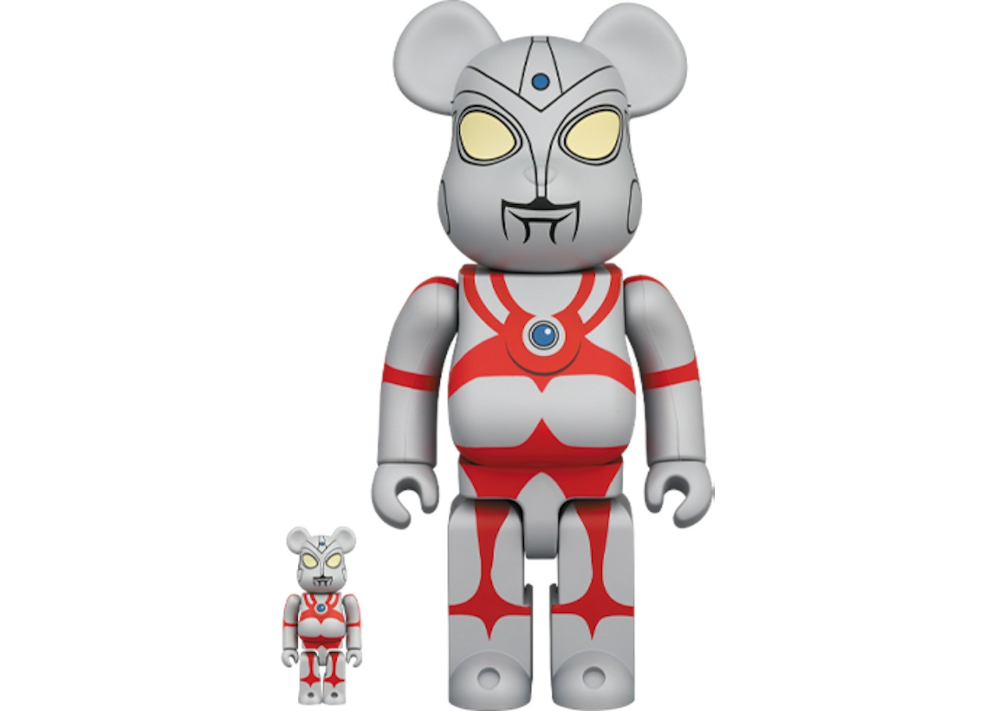 Bearbrick Ultraman A 100 400 Set Bearbrick Ultraman A 100 400 Set