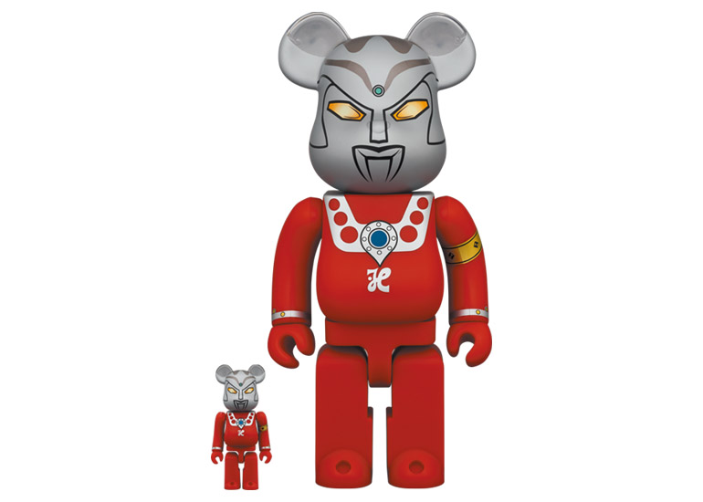 Bearbrick Ultraman Leo 100% & 400% Set