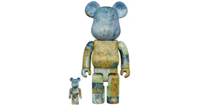 Bearbrick Van Gogh (Country Road in Provence by Night) 100% & 400% Set
