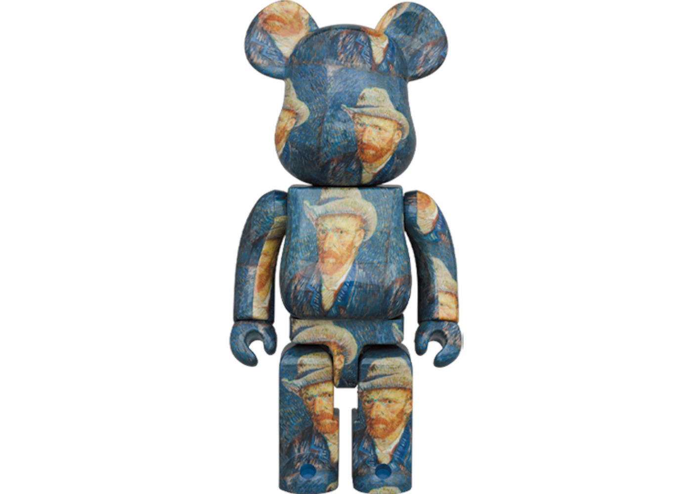 ベアブリックVanGoghゴッホ1000% Bearbrick Van Gogh Museum Self Portrait 1000% - US