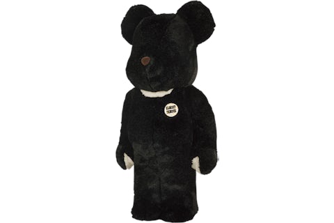 WORLD WIDE TOUR BE@RBRICK hf 400% 藤原ヒロシ Bearbrick WORLD WIDE TOUR HF 400% Black - US