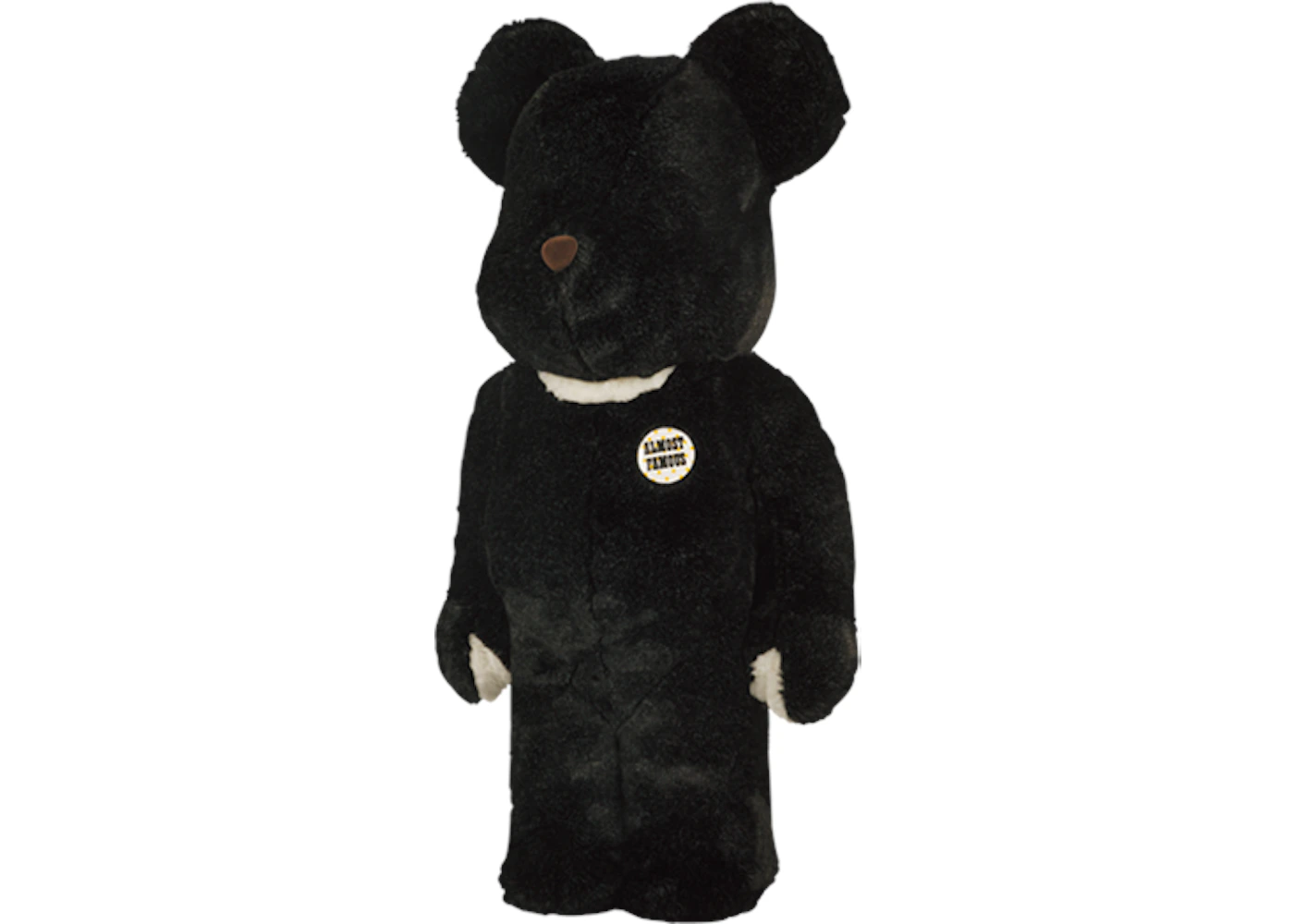 WORLD WIDE TOUR BE@RBRICK hf 400% 藤原ヒロシ Bearbrick WORLD WIDE TOUR HF 400% Black - US
