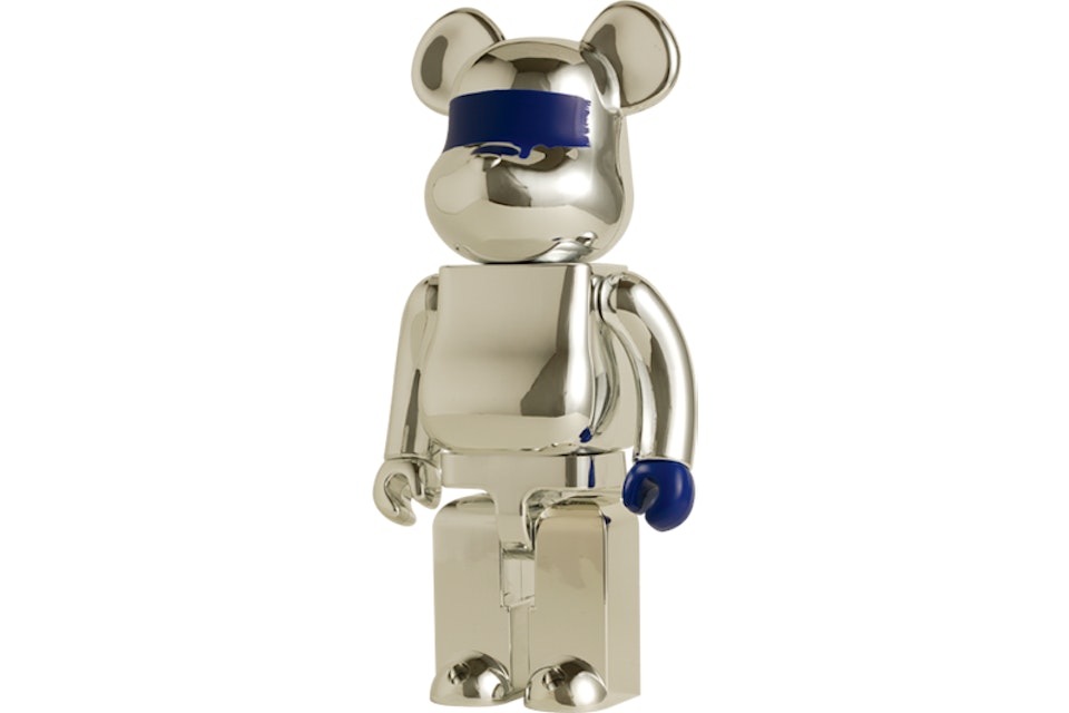 Bearbrick WORLD WIDE TOUR Kostas Seremetis 400% Silver - US