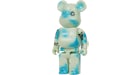 Bearbrick WORLD WIDE TOUR Kostas Seremetis 400% Silver - US Bearbrick WORLD WIDE TOUR Kostas Seremetis 400% Silver - US