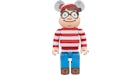 Bearbrick Wally 400% Red/White
