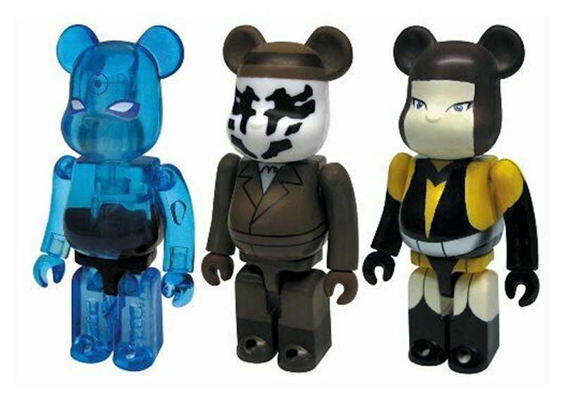 BE@RBRICK WATCHMEN 3pack A B 2 Types SET New 100% Men Bearbrick Medicom
